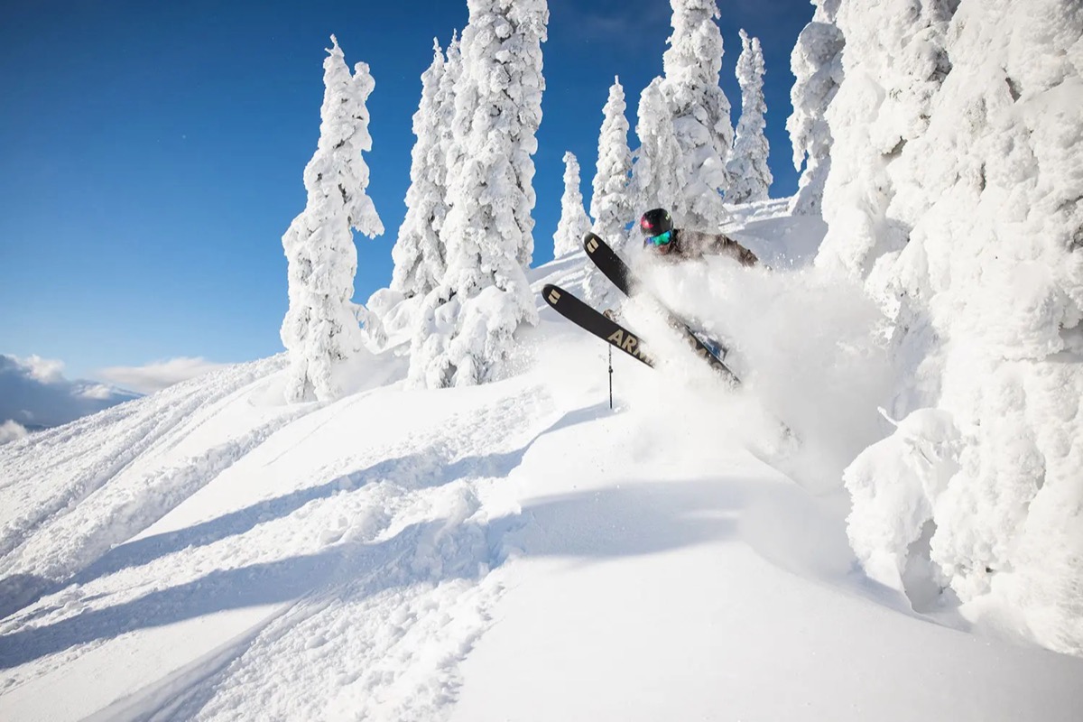 Esquí en powder en Silver Star Mountain Resort